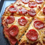 Viral Cottage Cheese Flatbread Pizza