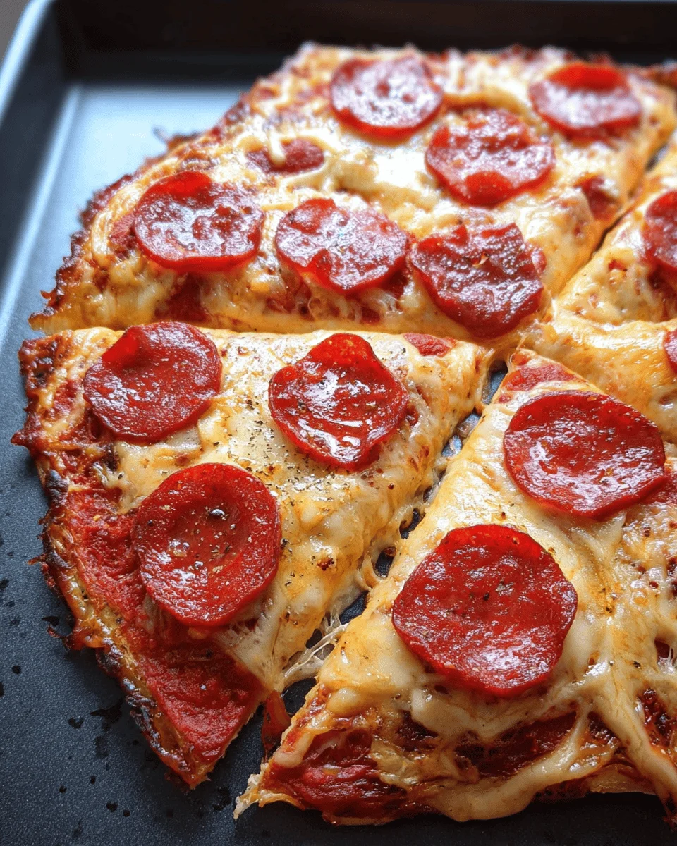 Viral Cottage Cheese Flatbread Pizza