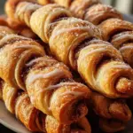 Warm Cinnamon Crescent Twists