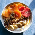 Winter Citrus Ricotta Breakfast Bowl with Honeycomb
