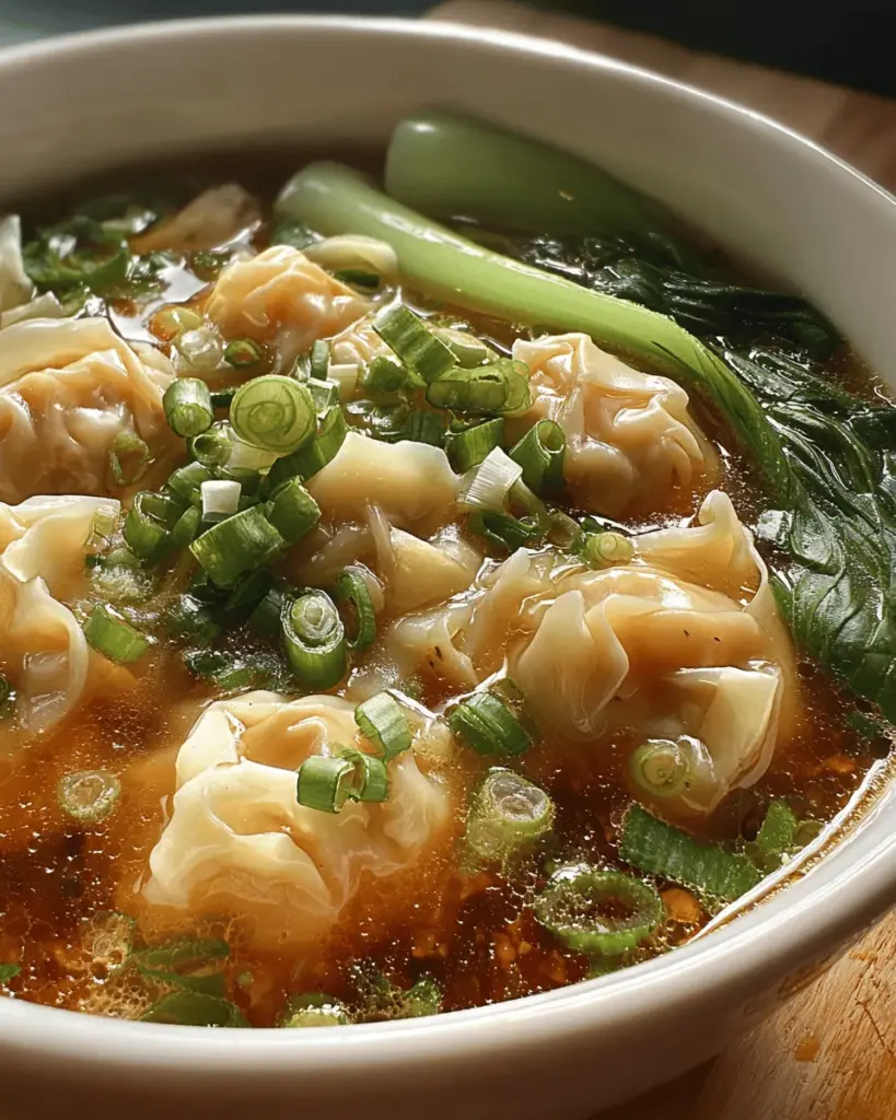 Wonton Soup Recipe