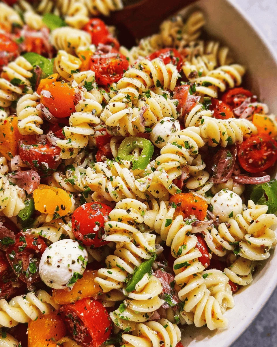 Zesty Italian Pasta Salad