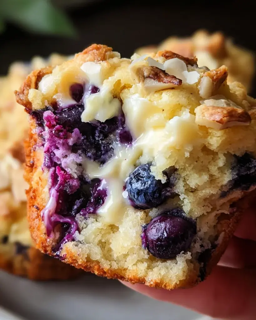 Blueberry Cream Cheese Muffins
