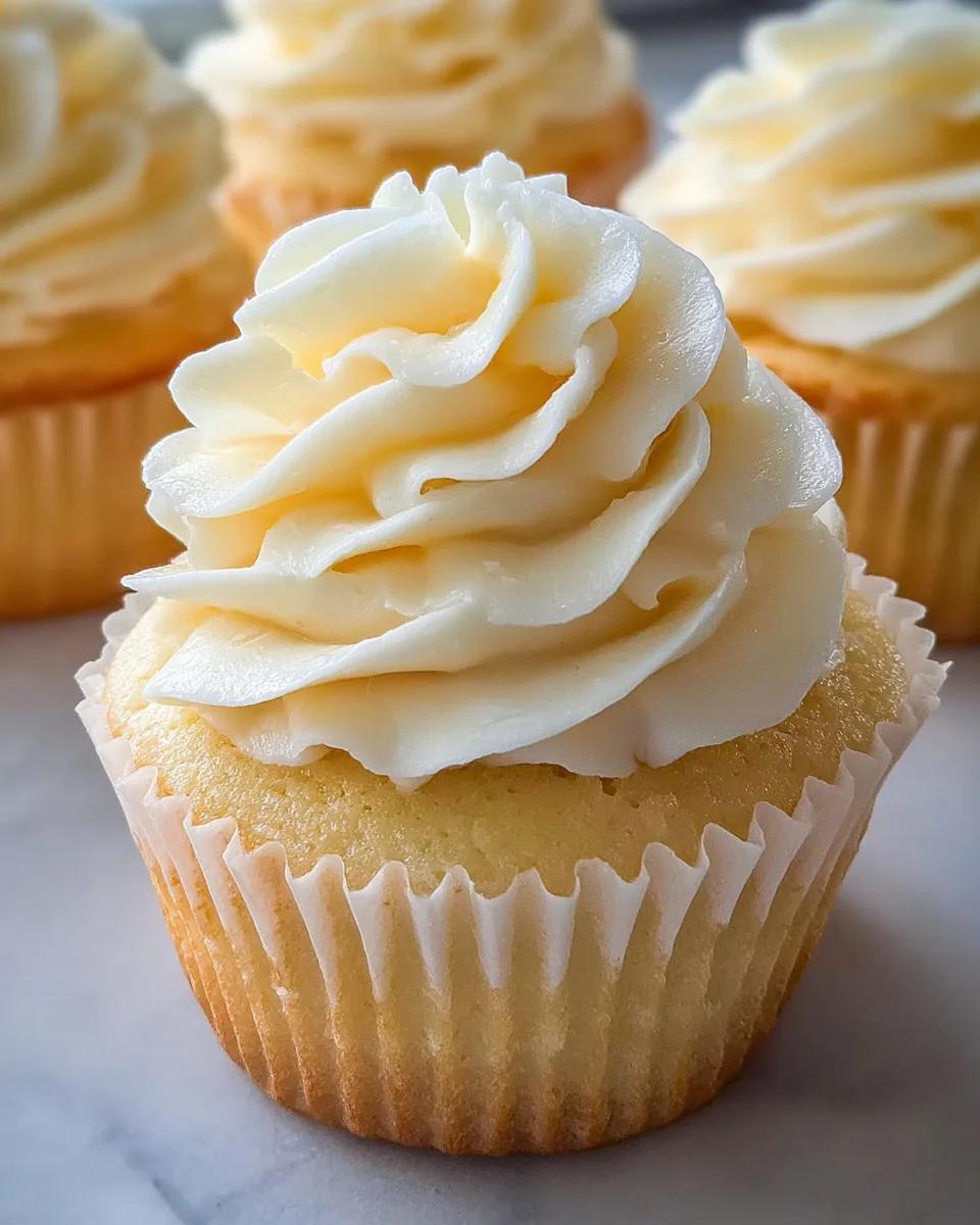 Classic Vanilla Cupcakes