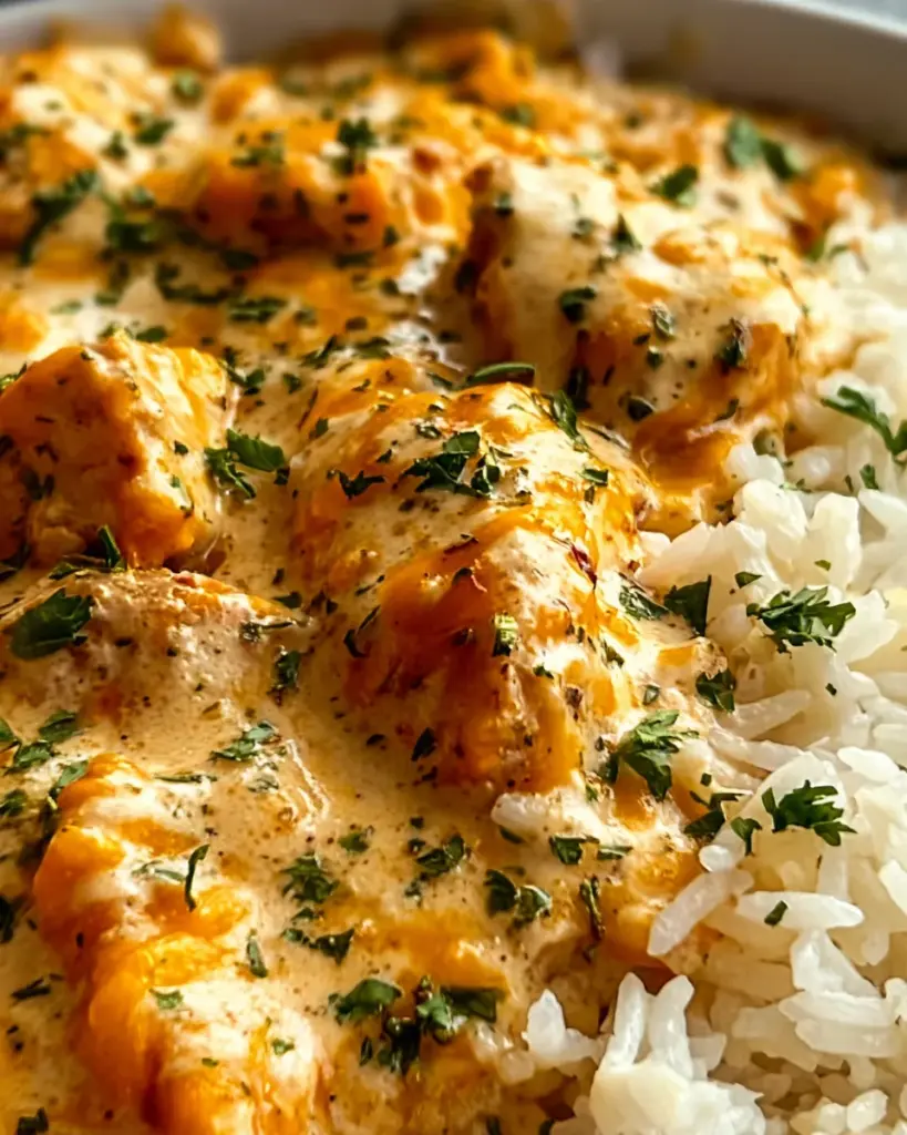 Creamy Smothered Chicken and Rice