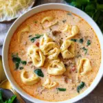 Creamy Tortellini Soup