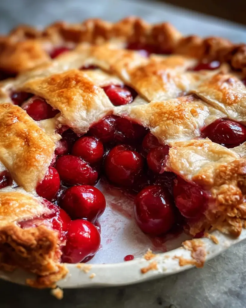 Fresh Cherry Pie