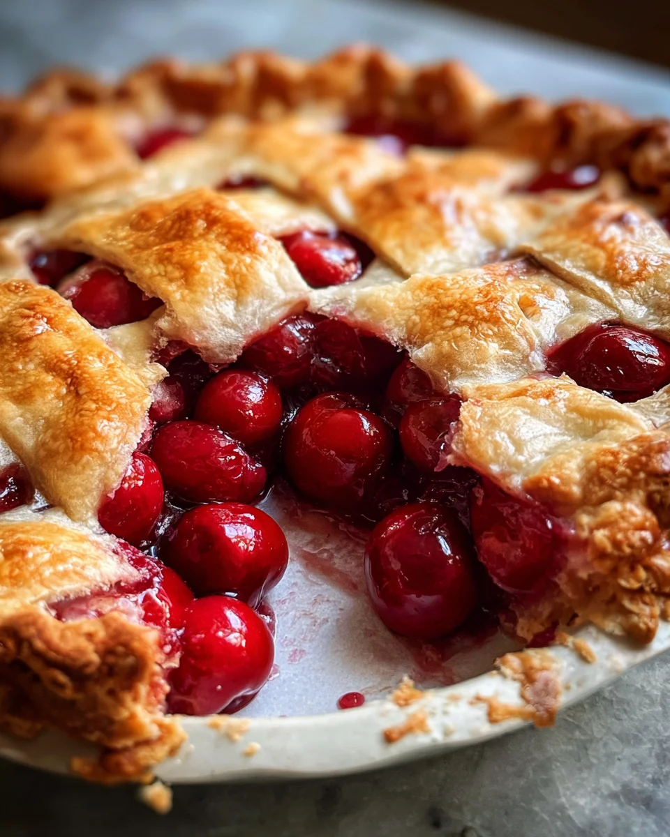 Fresh Cherry Pie