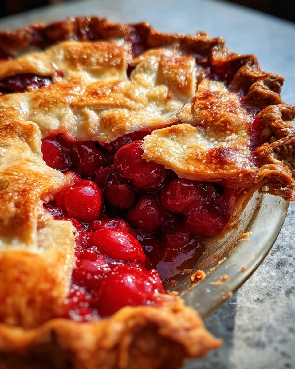 Fresh Cherry Pie 20 Fresh