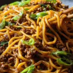 Ground Beef Mongolian Noodles 22 Ground Beef Mongolian Noodles