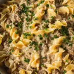 Ground Beef Stroganoff