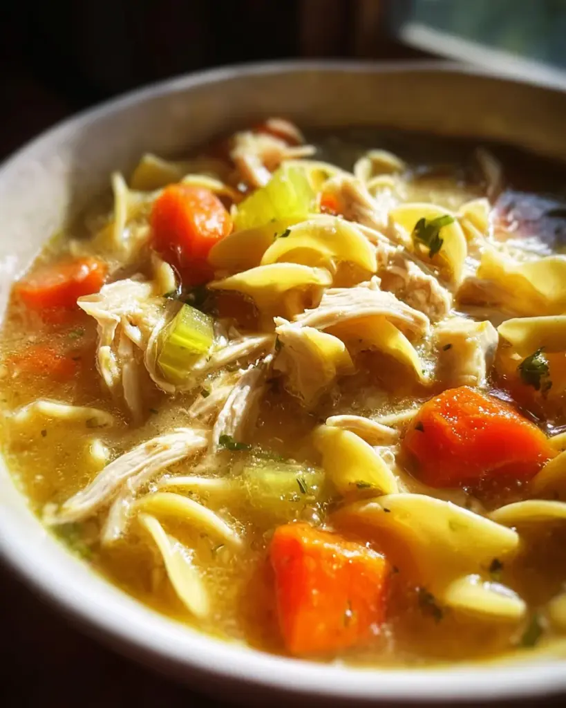 Homemade Chicken Noodle Soup