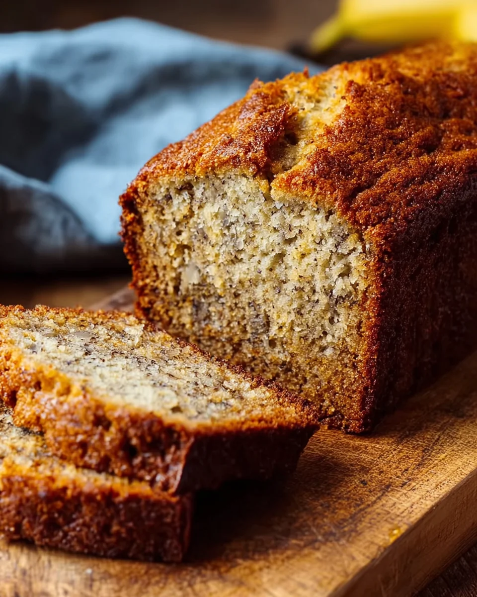 Old Fashioned Banana Bread