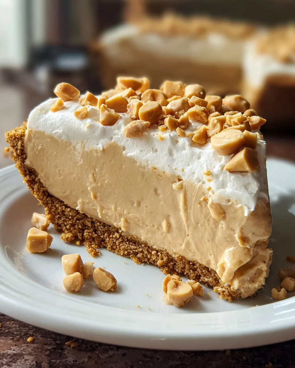 Old Fashioned Peanut Butter Pie