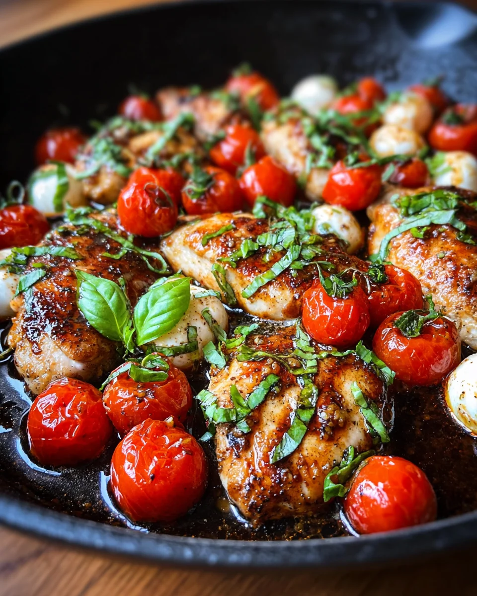 One Pan Balsamic Chicken