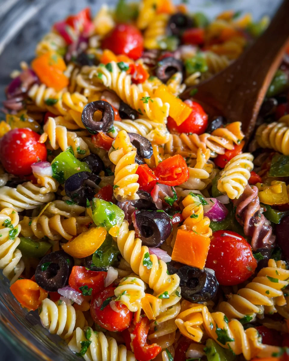 Pasta Salad For A Crowd