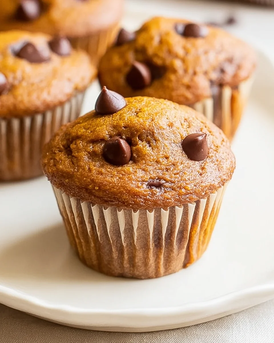 Pumpkin Chocolate Chip Muffins 25 Pumpkin