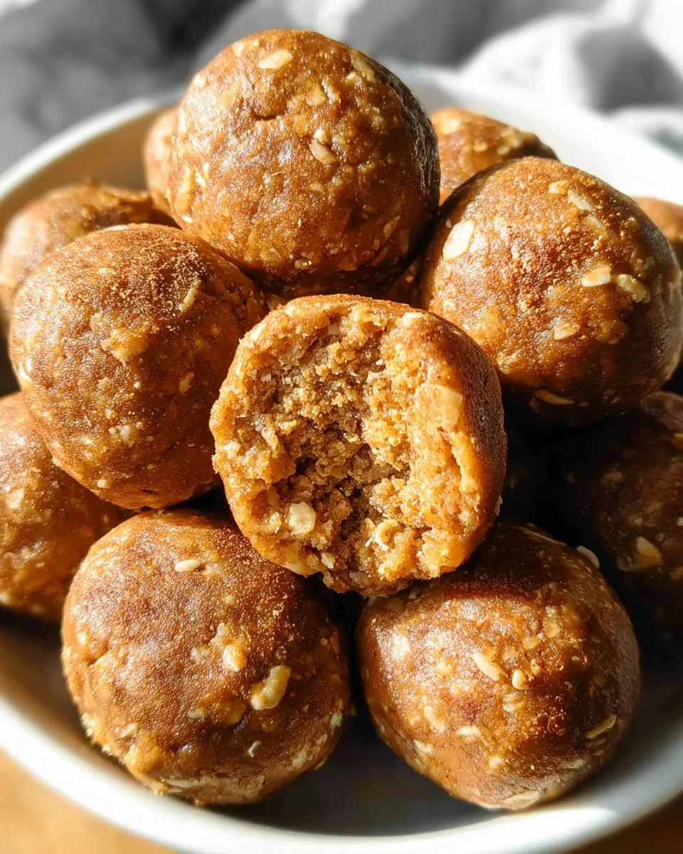 Pumpkin Protein Balls