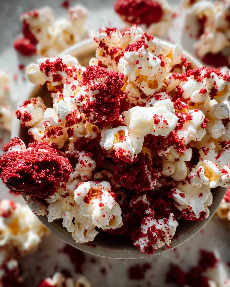 Red Velvet Popcorn