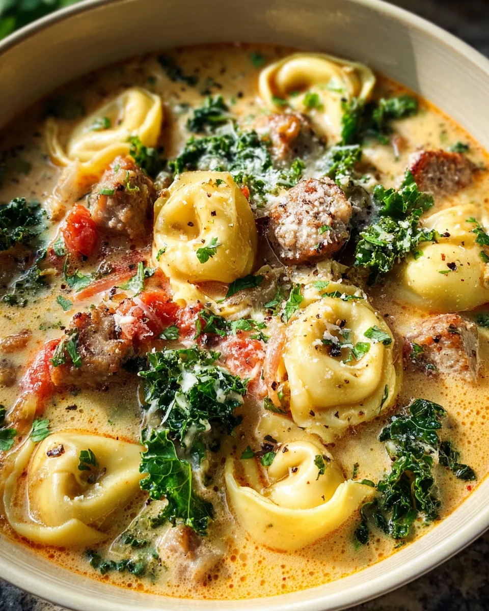 Sausage Tortellini Soup 17 Sausage