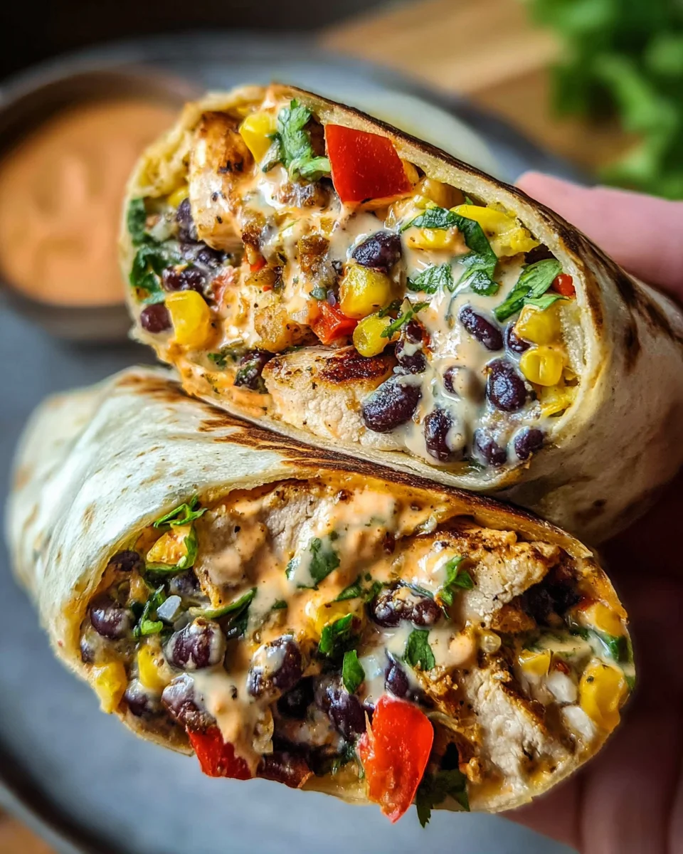 Southwest Chicken Wrap